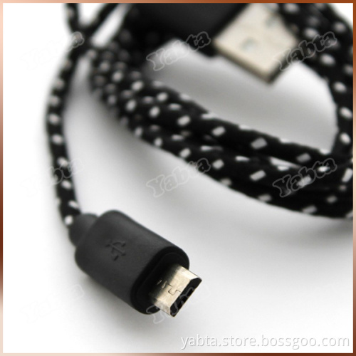 Nylon Braided Compatible With IOS 8 High Quality For Iphone 5 USB Cable